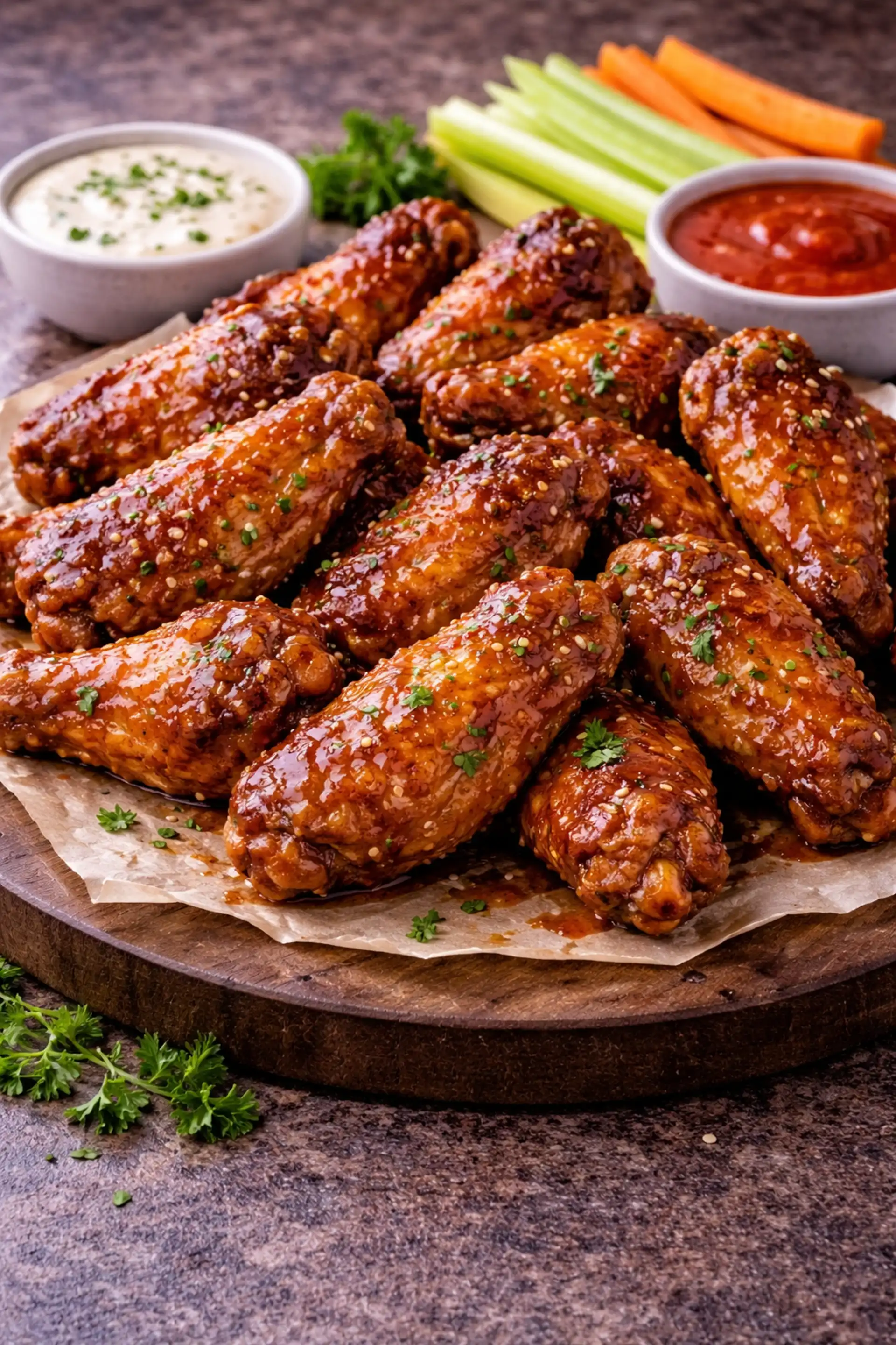 Crispy Chicken Wings at BEERTALES Kitchen and Bar Calgary - 12+ house sauces